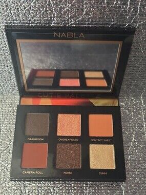 Nabla Palette Eyeshadow – Warm Brown & Gold Shades